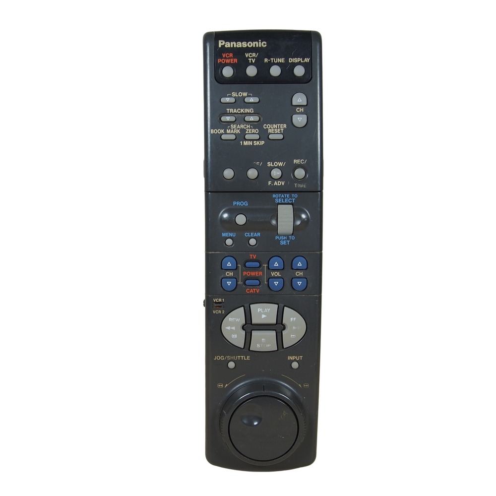 Panasonic VCR TV R Tune Display Remote Control VSQS1298 Program‎ Director